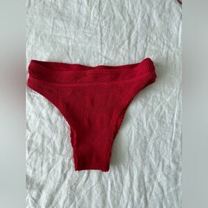 Bond eye High Waist Bottom no tags size RED
